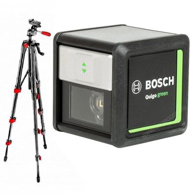 Лот: 16717989. Фото: 1. Нивелир лазерный BOSCH QUIGO Green... Электроинструмент