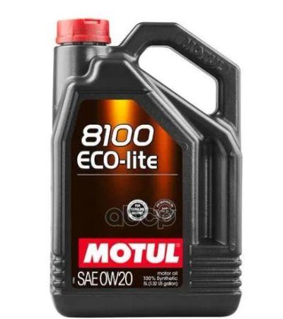Лот: 20067549. Фото: 1. MOTUL 8100 Eco-lite 0w20 SN Plus... Масла, жидкости