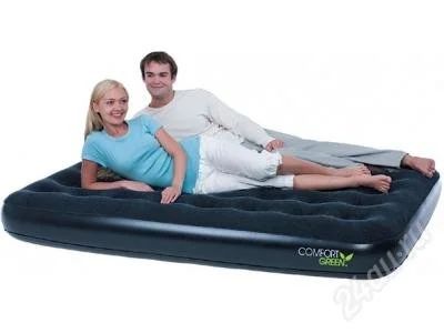 Лот: 1817460. Фото: 1. Кровать надувная Bestway Comfort... Кровати
