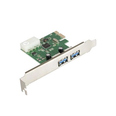 Лот: 20305700. Фото: 1. Контроллер PCI-E=>USB 3.0x2 ext... Платы расширения, контроллеры, доп. порты