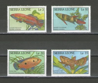 Лот: 16205104. Фото: 1. 1988 год. Сьерра-Леоне. Полная... Марки