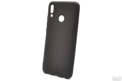 Лот: 13310061. Фото: 1. Чехол Huawei Y9 2019 Силикон Черный... Чехлы, бамперы
