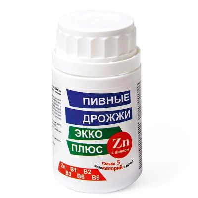 Лот: 25578419. Фото: 1. Экко-Плюс Дрожжи пивные очищенные... Лекарства