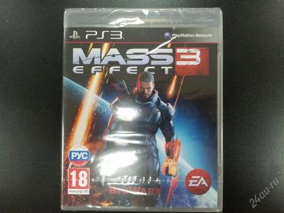 Лот: 1690729. Фото: 1. Mass Effect 3 (PS3) ( Новый в... Игры для консолей