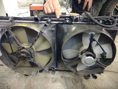 Лот: 11903250. Фото: 1. Радиатор toyota 3s-fe. Двигатель и элементы двигателя