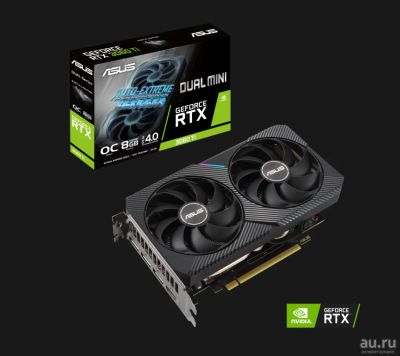 Лот: 18085700. Фото: 1. ASUS DUAL GeForce RTX 3060 Ti... Видеокарты
