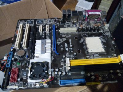 Лот: 6660315. Фото: 1. Материнская плата Asus m2n-e sli... Материнские платы
