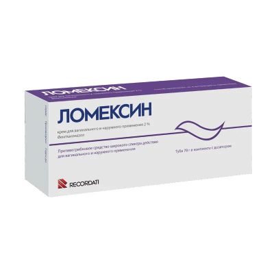 Лот: 24375895. Фото: 1. Ломексин 2% крем вагинальный 78... Лекарства
