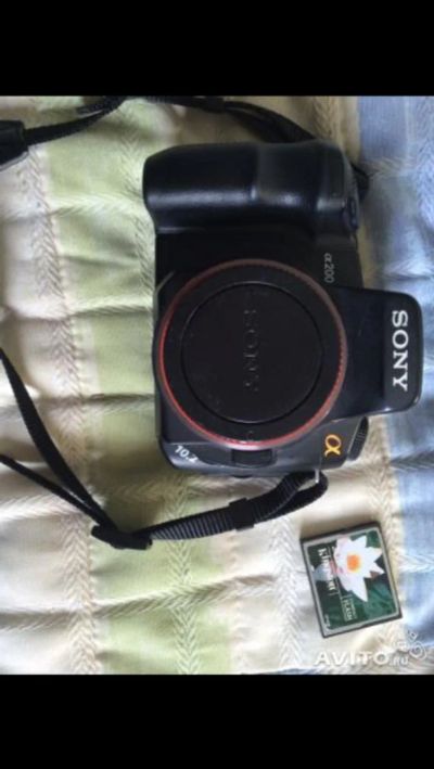 Лот: 3996726. Фото: 1. Sony Alpha DSLR-A200 с двумя объективами. Цифровые зеркальные