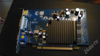 Лот: 444863. Фото: 1. Видео карта geforce6500 128мб. Видеокарты