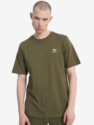 Лот: 24418065. Фото: 1. Футболка мужская adidas, Зеленый. Другое (спортивная одежда)