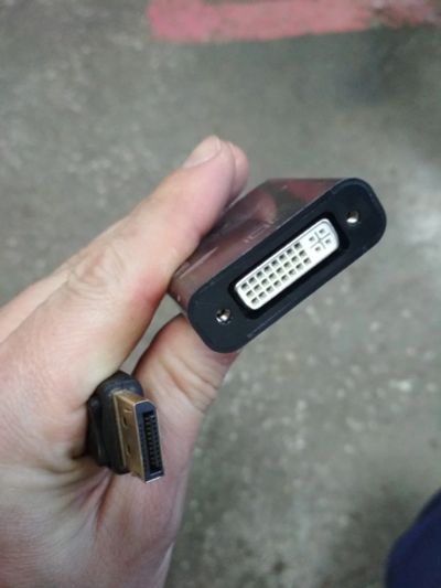 Лот: 15804513. Фото: 1. Переходник DVI - DP (DisplayPort... Шлейфы, кабели, переходники