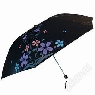 Лот: 2687561. Фото: 1. Изумительный зонт с цветами! Миниатюрный... Зонты
