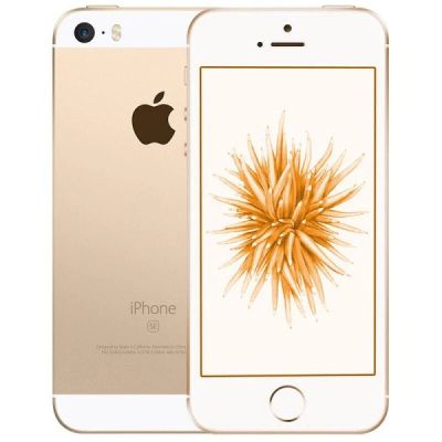 Лот: 10767960. Фото: 1. Новый iPhone SE 128GB золотой... Смартфоны