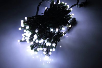 Лот: 18231285. Фото: 1. Гирлянда 100 LED 8режимов, свет... Гирлянды, шарики, новогодние аксессуары