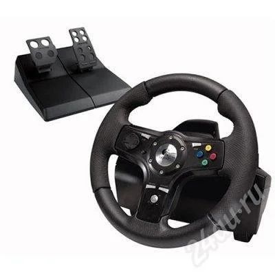 Лот: 583743. Фото: 1. Руль для X-box 360 Logitech. Игровые приставки, консоли