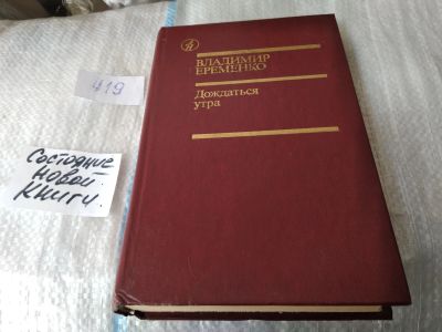 Лот: 16866899. Фото: 1. Дождаться утра Еременко Владимир... Художественная