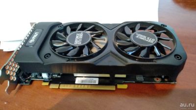 Лот: 13606156. Фото: 1. Видеокарта Palit PCI-E 4Gb GeForce... Видеокарты