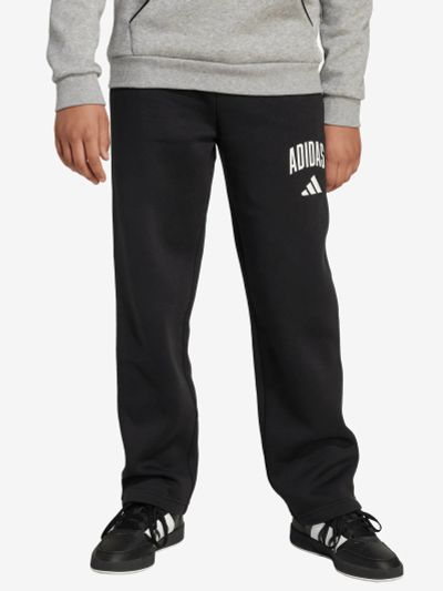 Лот: 25547918. Фото: 1. Брюки для мальчиков adidas, Черный. Спортивные брюки, штаны