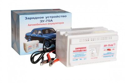 Лот: 12934834. Фото: 1. Зарядное устройство ЗУ-75А. Пуско-зарядные устройства
