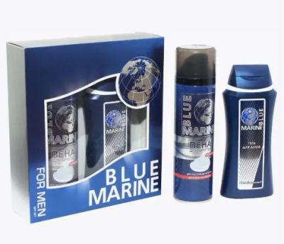 Лот: 21135164. Фото: 1. Набор подарочный Blue Marine. Уход за волосами 