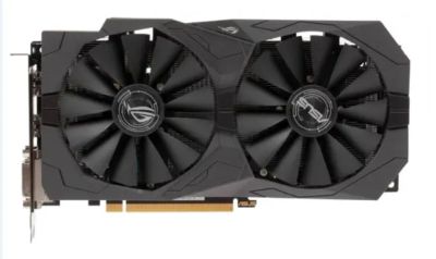 Лот: 19677329. Фото: 1. Видеокарта Asus RX 470 STRIX OC... Видеокарты