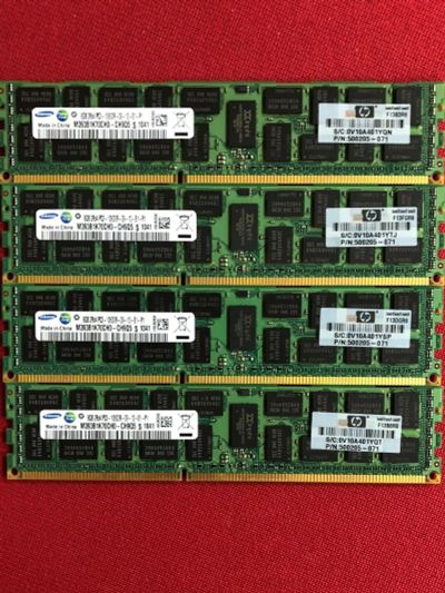 Лот: 15219025. Фото: 1. память samsung DDR3 4Gb x 4шт... Оперативная память