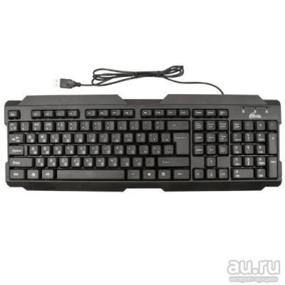 Лот: 9218820. Фото: 1. Клавиатура Ritmix RKB-121, USB... Клавиатуры и мыши
