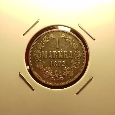 Лот: 17080989. Фото: 1. 1 марка 1872 года. Русская Финляндия... Россия до 1917 года