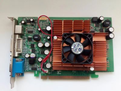 Лот: 10987201. Фото: 1. 256Mb PCI-E GeForce 8600Gb 128bt. Видеокарты