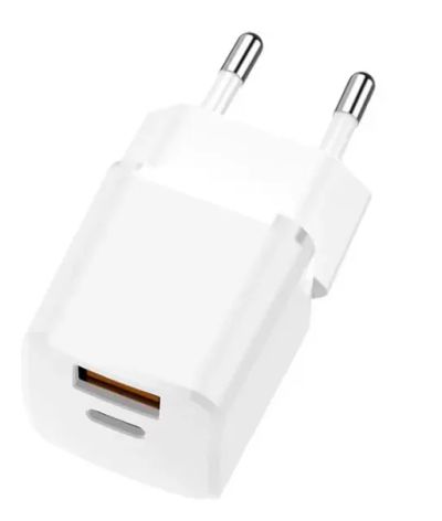 Лот: 24950470. Фото: 1. Зарядное_устройство - USB A+C... Зарядные устройства, блоки питания, адаптеры сетевые для смартфонов