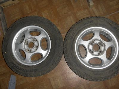 Лот: 6142275. Фото: 1. 4*100/4*114; литьё/липучка 2шт. Шины на дисках