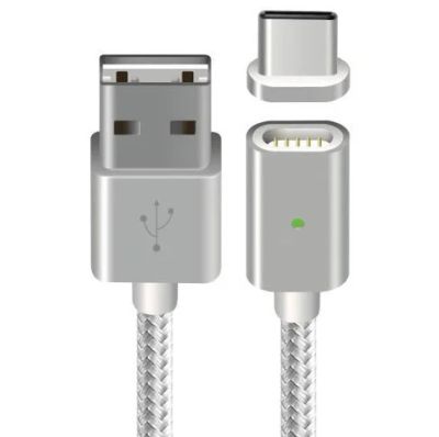 Лот: 11668236. Фото: 1. USB кабель Type C Магнитный для... Дата-кабели, переходники