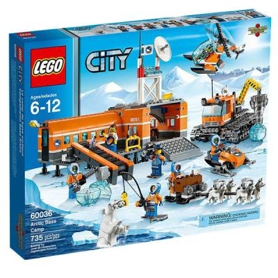 Лот: 9535352. Фото: 1. Конструктор LEGO City Arctic 60036... Конструкторы