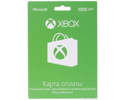 Лот: 11647408. Фото: 1. Карты оплаты Карта оплаты Xbox... Другое (игровые консоли)