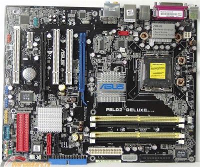 Лот: 787684. Фото: 1. S-775 ASUS P5LD2 DELUX i945P/PCI-E... Материнские платы