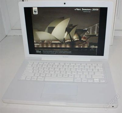 Лот: 1601233. Фото: 1. Apple MacBook 13" White. Ноутбуки
