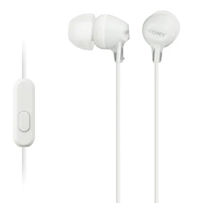 Лот: 24438717. Фото: 1. Наушники Sony MDR-EX15AP White. Наушники, гарнитуры