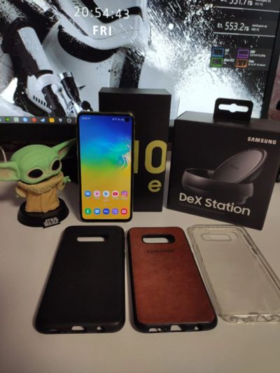 Лот: 16165222. Фото: 1. Samsung Galaxy S10e +Samsung Dex. Смартфоны