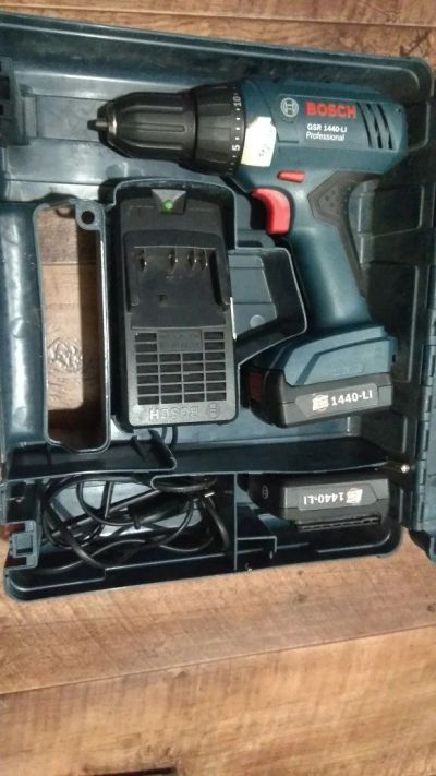 Лот: 11340787. Фото: 1. Дрель-шуруповерт BOSCH GSR 1440-LI... Электроинструмент