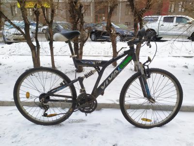 Лот: 15234144. Фото: 1. Велосипед горный двухподвес. Велосипеды