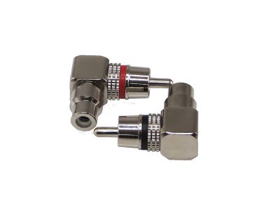 Лот: 18874187. Фото: 1. Aura RCA-P620 RCA коннектор угловой... Другое (автозвук)