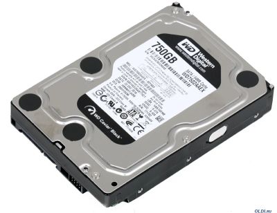 Лот: 4885321. Фото: 1. Жесткий диск 750Gb Western Digital... Жёсткие диски (HDD)