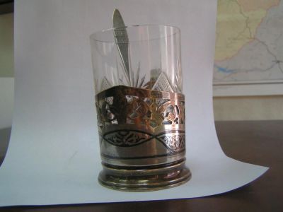 Лот: 4516422. Фото: 1. подстаканник серебро. Предметы интерьера и быта