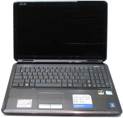 Лот: 10083228. Фото: 1. Asus K50IN рабочий, но некомплектный. Ноутбуки