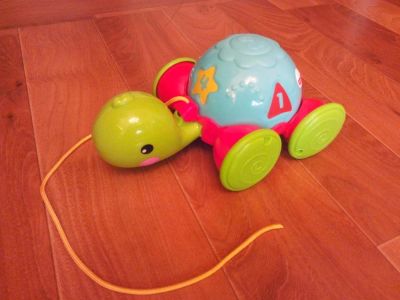 Лот: 8507982. Фото: 1. игрушка черепашка fisher price. Конструкторы