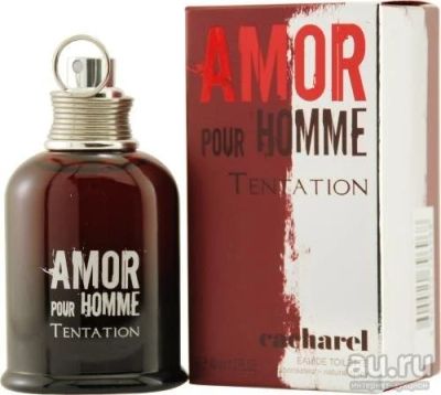 Лот: 11144360. Фото: 1. Cacharel men Amor Tentation Туалетная... Мужская парфюмерия