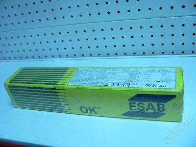 Лот: 3802179. Фото: 1. Электроды Esab 3.0x350мм. Приспособления для электросварочных работ