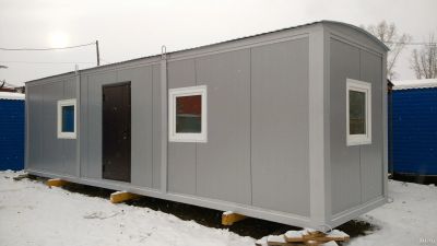 Лот: 15833587. Фото: 1. Вагончик из сэндвич панели. Бытовки, вагончики строительные