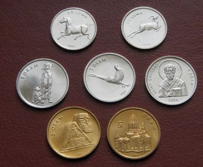 Лот: 7997769. Фото: 1. Нагорный Карабах.Набор монет 2004... Наборы монет